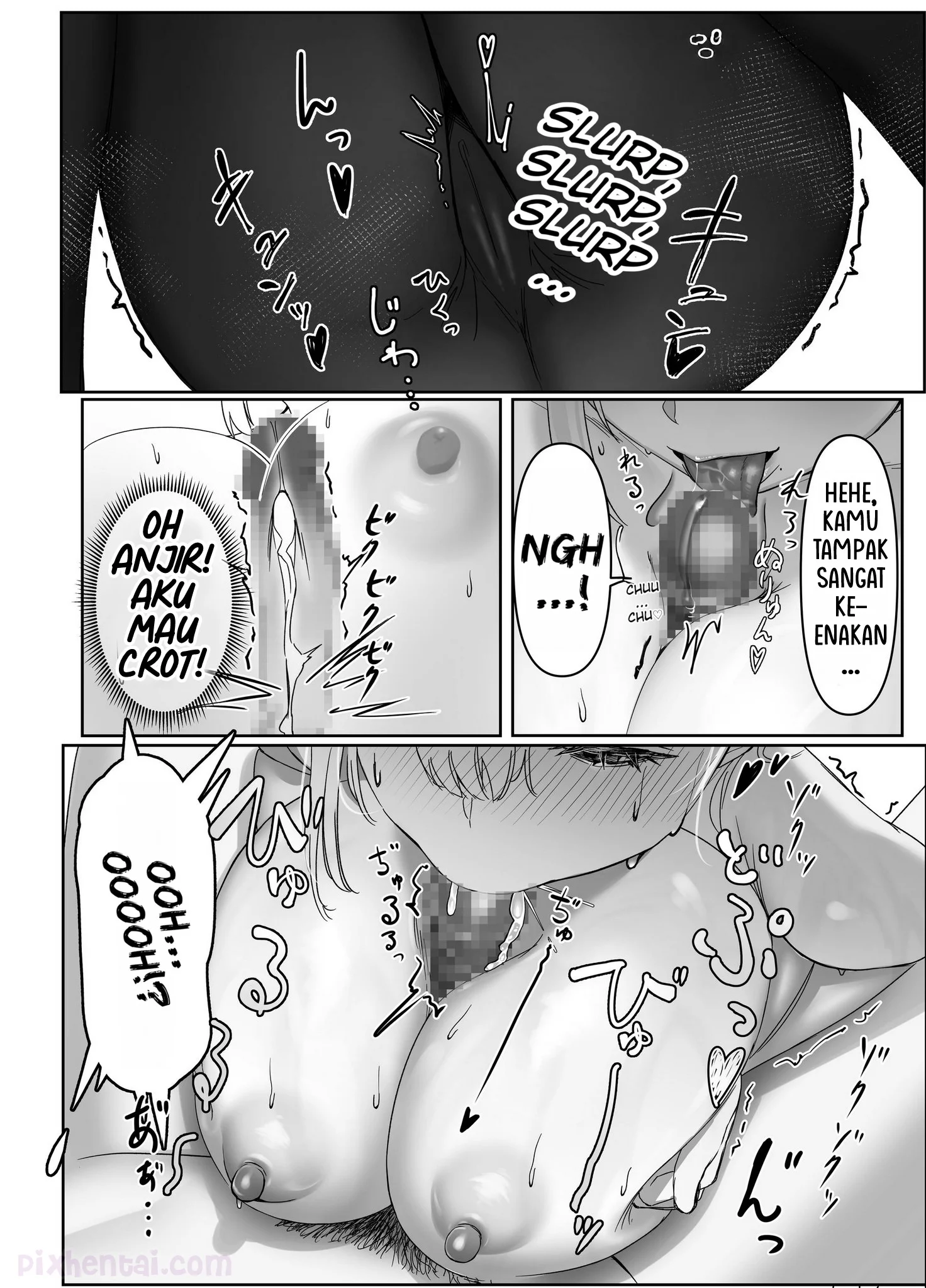 Komik hentai xxx manga sex bokep The Big Breasted Lady at the Delivery Destination Is Way Too Lewd 15